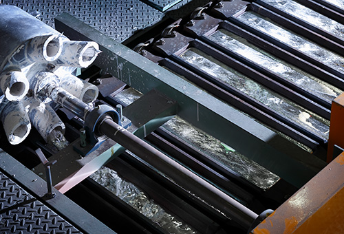 アルミインゴットへの加工